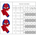 Miniatyrbillede 3 af 3: Spiderman T-shirt og bukser 2-delt pyjamas til børn, blød Softwear 120cm