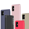 Miniatyrbild 2 av 4: Stuff Certified® Smart View LED Flip Fodral Kompatibelt Med Samsung Galaxy Note 10 Plus Blå
