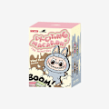 Miniatyrbild 3 av 9: Pop Mart Labubu The Monsters – Spännande Macaron Plysch Nyckelring Serie (1 Blind Box, 1.0) en Generati one Generation Chestnut cocoa