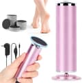 Electric Callus Remover: Adjustable Speed Foot File for Cracked Heels - Summer Pedicure Tool with 60 Sanding Discs