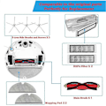 Miniatyrbild 2 av 5: Tillbehörskit för Xiaomi Roborock S5 Max S6 Max S6 Pure S6 MaxV S50 S51 S55 S60 S65 S5 S6 Dammsugardelar (FMY) as shown