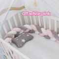 Miniatyrbild 1 av 7: Baby roterande rak säng, sängskena dekoration, handgjord tresträngad fläta Vit powd Vit powd White powder 2 meters