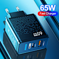 Miniatyrbillede 5 af 5: Hurtigoplader 65W USB C Oplader til iPhone 12 USB Hvid