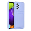 Pikkukuva 2 / 3: Galaxy A52s/A52 5G/A52 4G -kotelo Forcell Card Holder Violetti 80