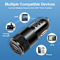 Miniatyrbillede 3 af 4: Hurtig 66V Bil USB Type C Oplader til Iphone, Samsung, Huawei, iPad, Tablet og Mere (HY)