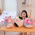 Miniatyrbillede 2 af 10: 35 cm Squishmallows Plysdukke Overraskelsesdukke Kæledyr Blød Seng Pude til Børn Unicorn
