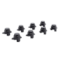 Miniatyrbillede 4 af 5: 8 stk. Parkeringssensor Dækkappe 2058840074 til C300 C400 C43 C450 C63 CLS450 E300 GLE450 GLS550 GLS63