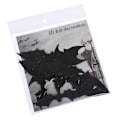 Miniatyrbillede 1 af 8: 12 stk/sæt 3D Sort PVC Flagermus DIY Dekoration Vægdækning Halloween Par