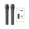 Miniatyrbild 1 av 5: 2st Trådlöst Mikrofonsystem Kit USB-mottagare Handhållen Hemfest Smart TV Högtalare Sångmikrofon-AM