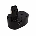 Miniatyrbilde 1 av 5: 14.4V 3500mAh Ni-MH Batteri for Dewalt De9038 De9091 De9092 Dc551ka Dc830kb Dc835kb De9094 Dw935 De9094 3.0ah Svart