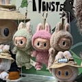 Miniatyrbillede 2 af 5: 6-pak FOR POP MART LABUBU Monster Spændende Macaron Plysdukke Legetøj Blind box