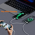 Miniatyrbilde 4 av 5: Mini 20000mAh Trådløs Magnetisk Powerbank Hurtiglader for iPhone Mobiltelefon