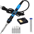 Visible Electric Soldering Iron 100W Soldering Kit Adjustable Temperature 180℃~500℃ with ON/OFF Switch