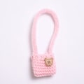 Miniatyrbild 5 av 5: Kläder för Labubu (INGEN Docka), Hatt & Jumpsuit Set för 17cm Labubu Tillbehör Kostym_xx Pink