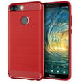 Kestävä pehmeä suojakotelo Honor 9 Lite - PunainenCJY