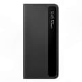 Smart View Flip Cover til Galaxy S21 Ultra 5G Intelligent Telefoncover med Displayvindue