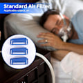 Miniatyrbillede 5 af 5: Til Philips Respironics DreamStation CPAP Standard Luftfilter Ultra Fint Filter
