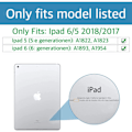 Pikkukuva 4 / 4: iPad 6/5 sukupolven taitettava suojakotelo, musta