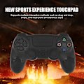 Pikkukuva 3 / 5: Uusi ratkaisu, joka on yhteensopiva PS4-peliohjainten kanssa, vakaa P4-ohjain, Bluetooth 5.2 langaton Black