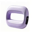 Mångsidig midjemassagering för mage, justerbar vibrationsmassager, CJY Purple