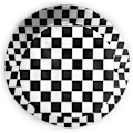 Pikkukuva 4 / 5: EN Muotiämpärihattu Pakattava Ulkoilu Kalastajahattu Naisille ja Miehille Mustavalkoinen Ruutulippu 5 Black White Race Checkered Flag 5 One Size