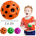 Pikkukuva 5 / 5: 6 kpl Astro Pomppupalloja, Avaruusaiheiset kumiset pomppupallot lapsille [HK] green 1pc