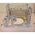 Miniatyrbild 3 av 5: Stort Transparent Myrhus Fyll Lera Sand Myrfarm Bo Hem Habitat Professionell Myrvilla Myrakvarium Kit (färg : Fläktsand 21x11x11cm, Storlek : 21x Fan Soil 21x11x11cm 21x11x11cm