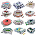 Pikkukuva 2 / 5: DIY Palapelit Lasten Lelut 3D Maailmankuulu Rakennus Jalkapallostadion Stadion San Diego Bernabeu Rakennuspalapelit Koulutuslelut D-British chieftain