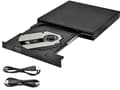 Extern DVD/CD-brännare - 24x Svart Black Svart