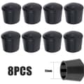 8 stk. stolebenshætter gummifødder beskyttelse 12 mm 12mm 12mm
