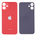 Miniatyrbillede 1 af 4: Batteridæksel til iPhone 12 (Kamerahulring, Standard Version) (FMY) Rød Red iPhone 12 6.1 inch