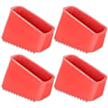 Miniatyrbillede 1 af 4: 4 stk. husholdningsstige fodbeskyttere gummistige fodpuder skridsikre stige benbeskyttere [dB}