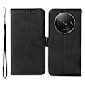 Miniatyrbillede 2 af 5: SKALO Xiaomi Redmi A3 Wallet Case i PU Læder - Flere Farver Sort