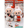 Miniatyrbild 1 av 7: The Monsters Spännande Macaron Plyschdockor Figur Leksaker Blind Boxes Autentisk POPMART The Monsters Labubu Coca-Cola Plysch 1 Blind Box Figur Leksak!