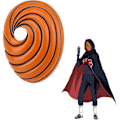 Pikkukuva 2 / 5: Anime Uchiha Obito -naamio Akatsuki Tobi -asutarvikkeet aikuisille