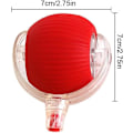 Miniatyrbild 7 av 7: 2024 Smart Cat Ball Toys Automatisk Rullande Boll Elektrisk Kattleksak Självstyrning Interaktiv Katt Hund Red