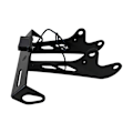 Miniatyrbillede 2 af 5: Til MT09 V4 MT-09 SP 2024 2025 Motorcykel Nummerplade Ramme Holder Beslag Baglygte Eliminator med L Black