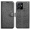 Miniatyrbillede 1 af 5: Kompatibel med vivo Y22s 4G PU læder + TPU fuld beskyttelsesetui tegnebog holder telefonetui Multicolor Style A
