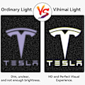 Miniatyrbillede 4 af 5: Tesla Dørlys Projektor til Model 3, Model Y, Model S, Model X - 4 stk./pakke