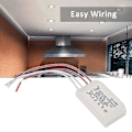 Miniatyrbilde 5 av 5: 220v til AC 12v Elektronisk Transformator, 20-60w Spenningsomformer, Intelligent Strømforsyningsdriver for Lavspenningslampe