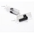 Miniatyrbillede 7 af 8: [2024 Opdateret] 4 stk. Bil Lamper HD Pøl Lys LED Dør Lys Velkomst Lys - Dobbelt G original brand