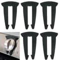 5-pack gasspisvredlås för barnsäkerhet, hållbar design, vredskydd, barnsäkra ugnsvredlås för att förhindra oavsiktlig beröring