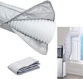 Bærbar AC Slange Isoleringsmuffe Universal Pasform til 5\" & 5.9\" Diameter Udluftningsrør Aircondition Slangedæksel AC Rør Isoleret Indpakning AC Udstødningsrør