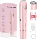 2026 Ny Bikini Trimmer for Kvinner Bikini Hårfjerner 2-i-1 Elektrisk Barbermaskin (Rosa) Pink