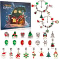 Julnedräkning Adventskalender Armband 2026 för Barn Flickor Present