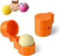 2 st runda Cake Pop Form Set 3D-printad sfär Cake Pop Cutter & Pusher Bakverktygstillbehör för hemfödelsedagar och bröllopsdesserter