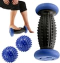 Fotmassager | Rullmassager för muskelsmärta | Tillbehör för hemmagym och multifunktionella massagerullar för resor