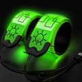 2-pack LED-armband - Uppladdningsbara löparlampor med reflekterande utrustning Hög synlighet LED-armbandslampor