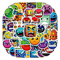 Miniatyrbild 1 av 5: 50X Geometry Dash Steam Game Stickers Lite Subzero Laptop Notebook Kids Graffiti
