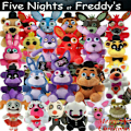 Miniatyrbild 2 av 10: 7 0 Five Nights at Freddy's FNAF Skräck Gosedjur Spel Barn Leksak Present Dockor mjuk Mangle (6inch)